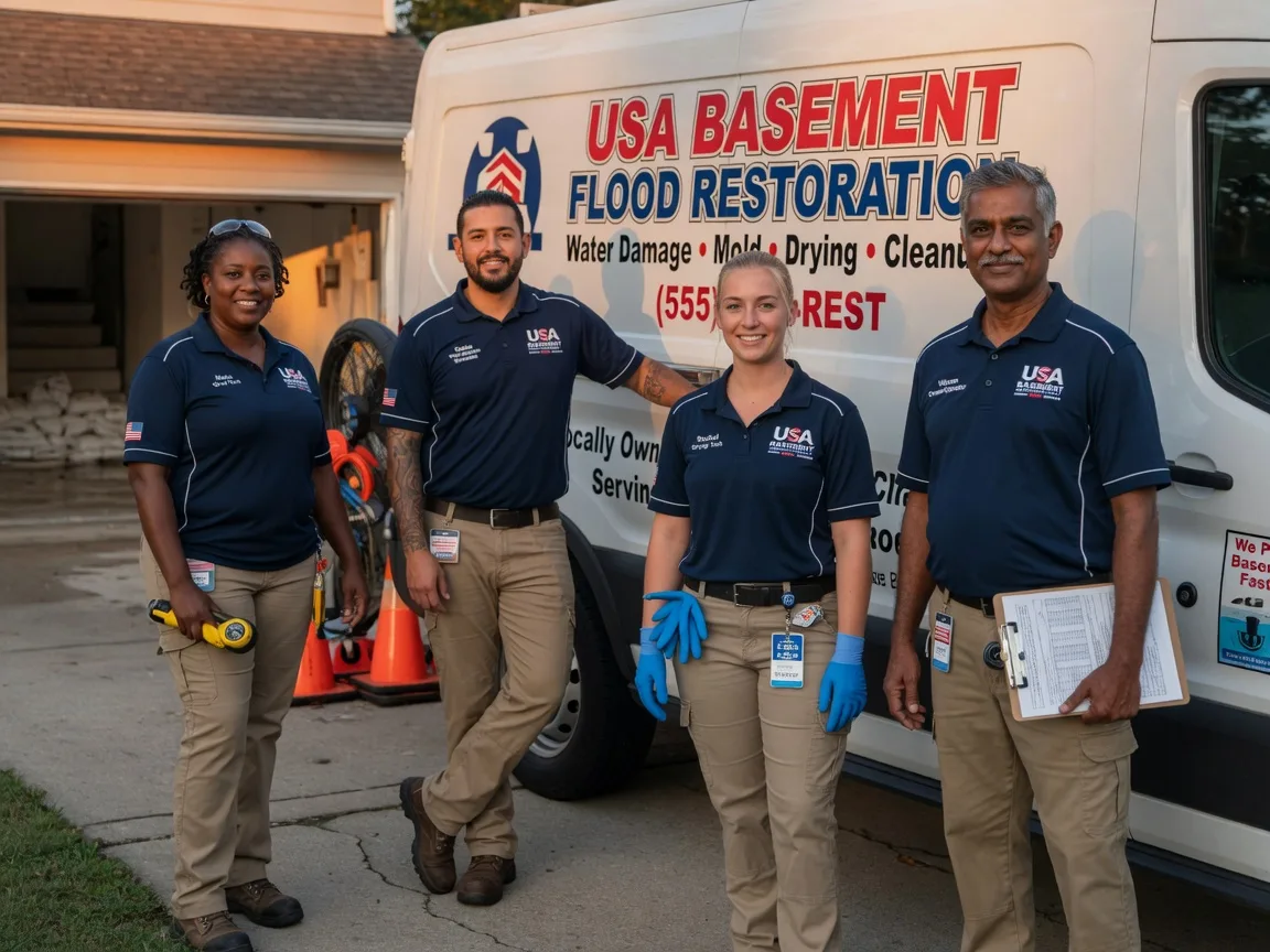Basement Flood Cleanup company in Stewart, OH